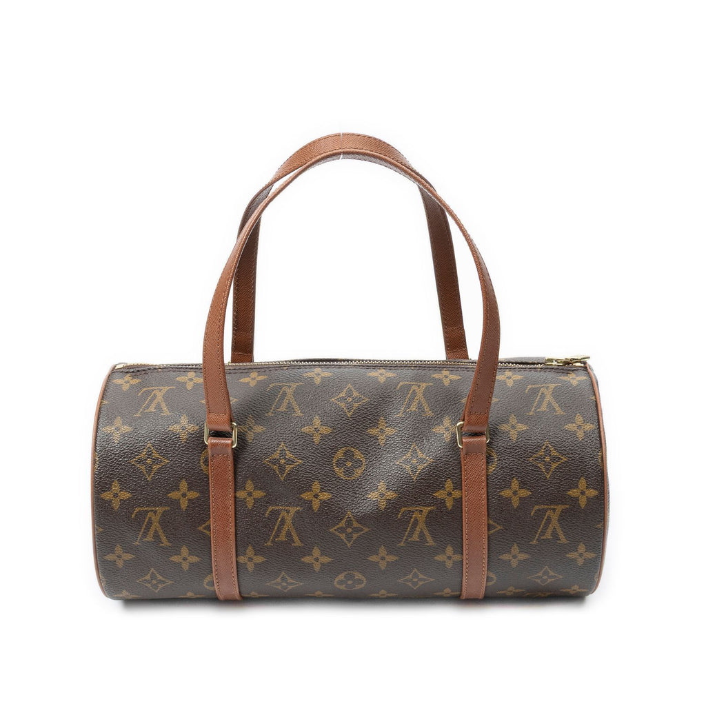 Louis Vuitton Papillon Brown Monogram Canvas Handbag — view 5