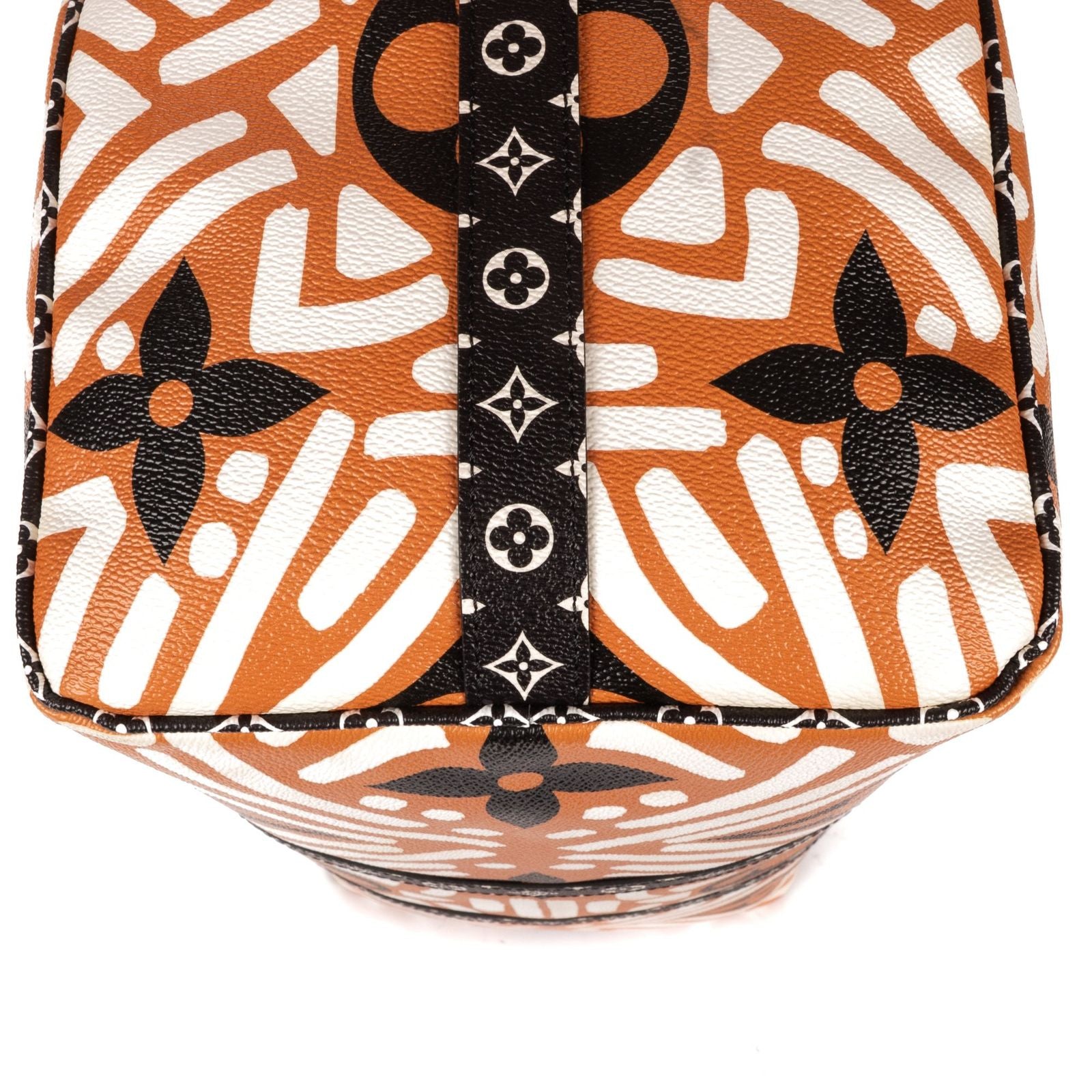 Louis Vuitton Crafty Collection Keepall Orange White Black Vibrant Allover — view 8