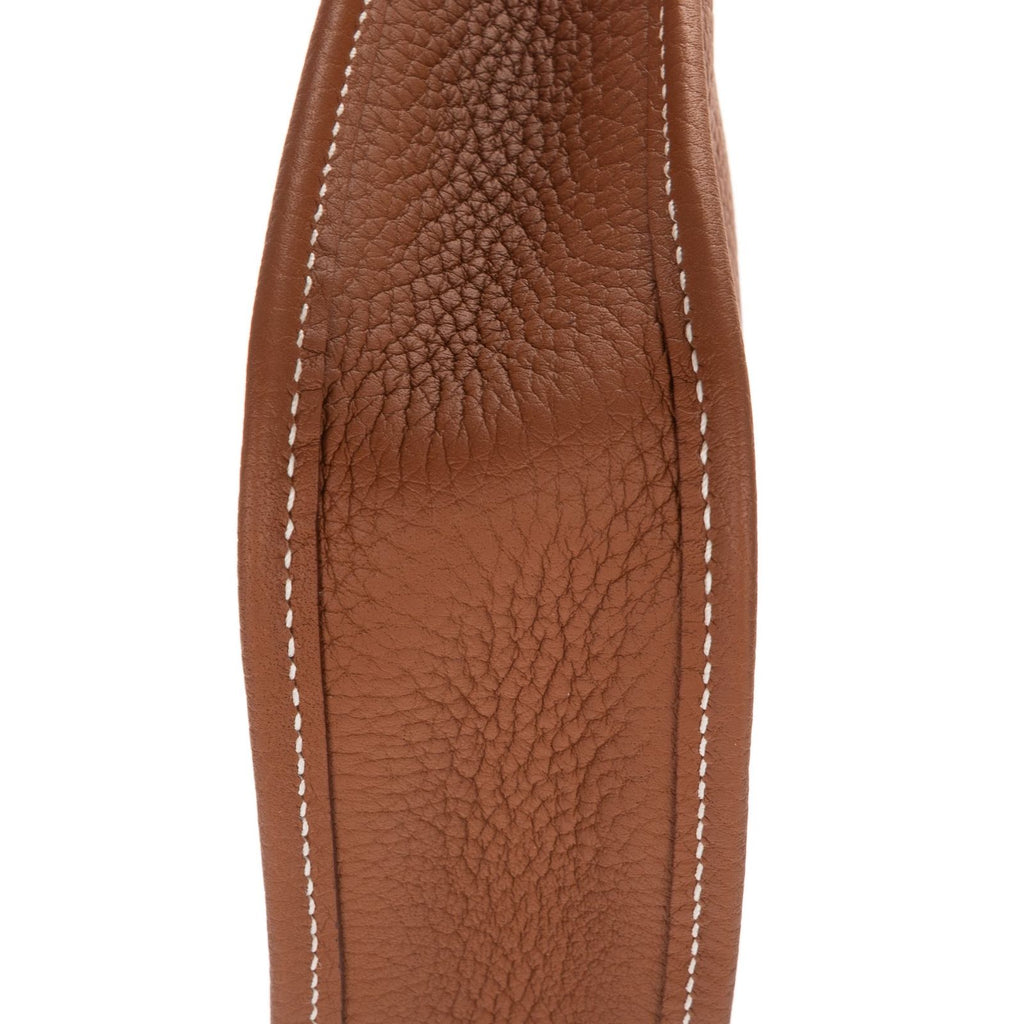 Hermes Evelyne 16 Amazone Brown Clemence Leather Handbag — view 6