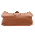Hermes Evelyne 16 Amazone Brown Clemence Leather Handbag — view 5