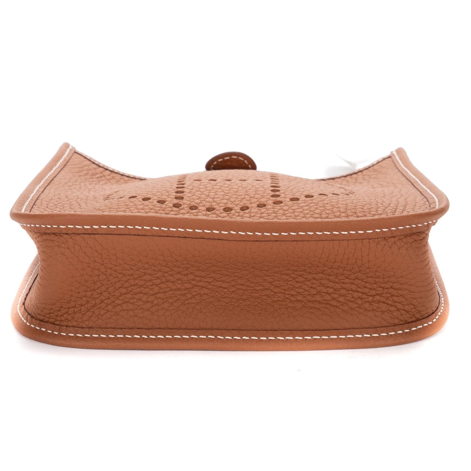 Hermes Evelyne 16 Amazone Brown Clemence Leather Handbag — view 5