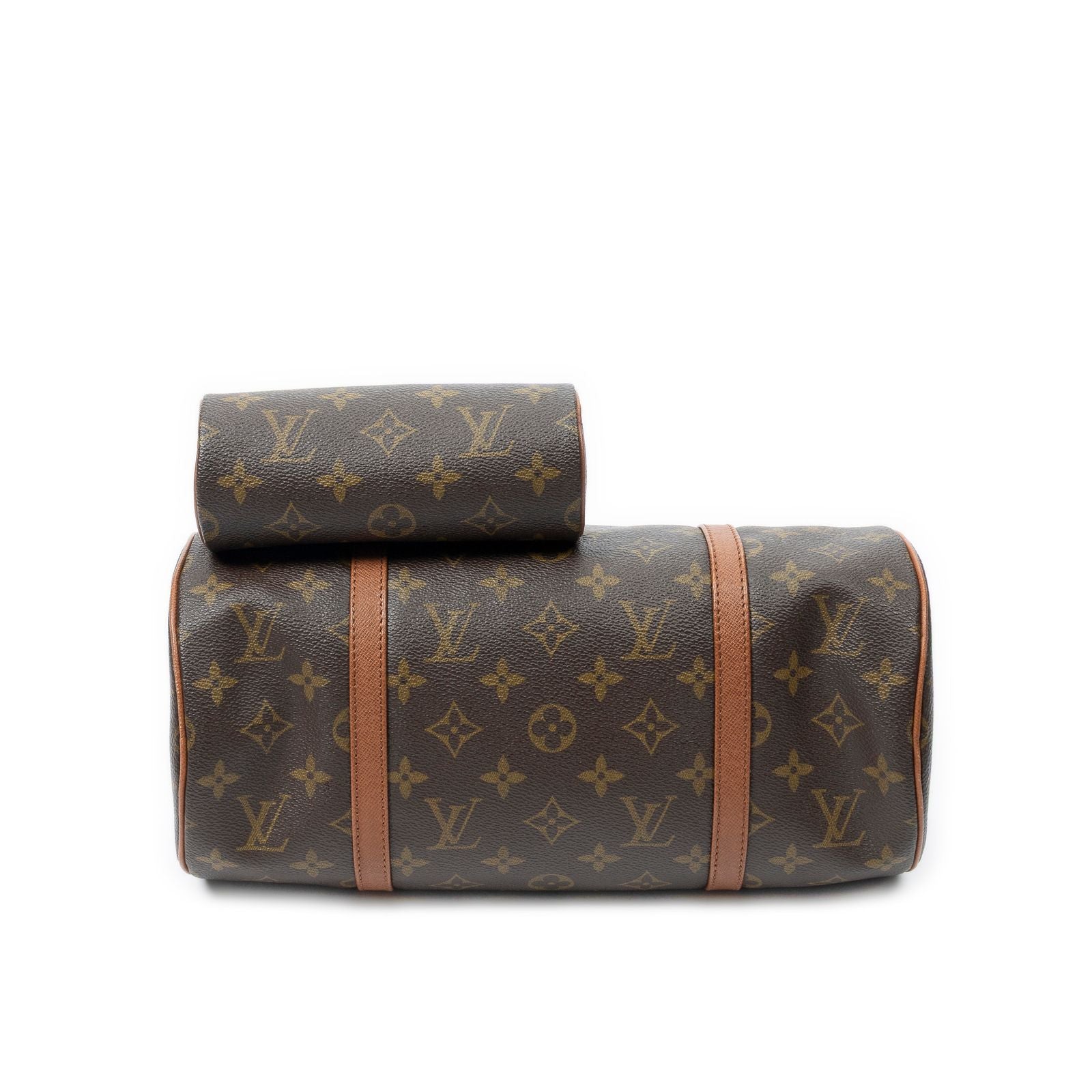 Louis Vuitton Papillon Brown Monogram Canvas Handbag — view 6