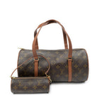 Louis Vuitton Papillon Brown Monogram Canvas Handbag