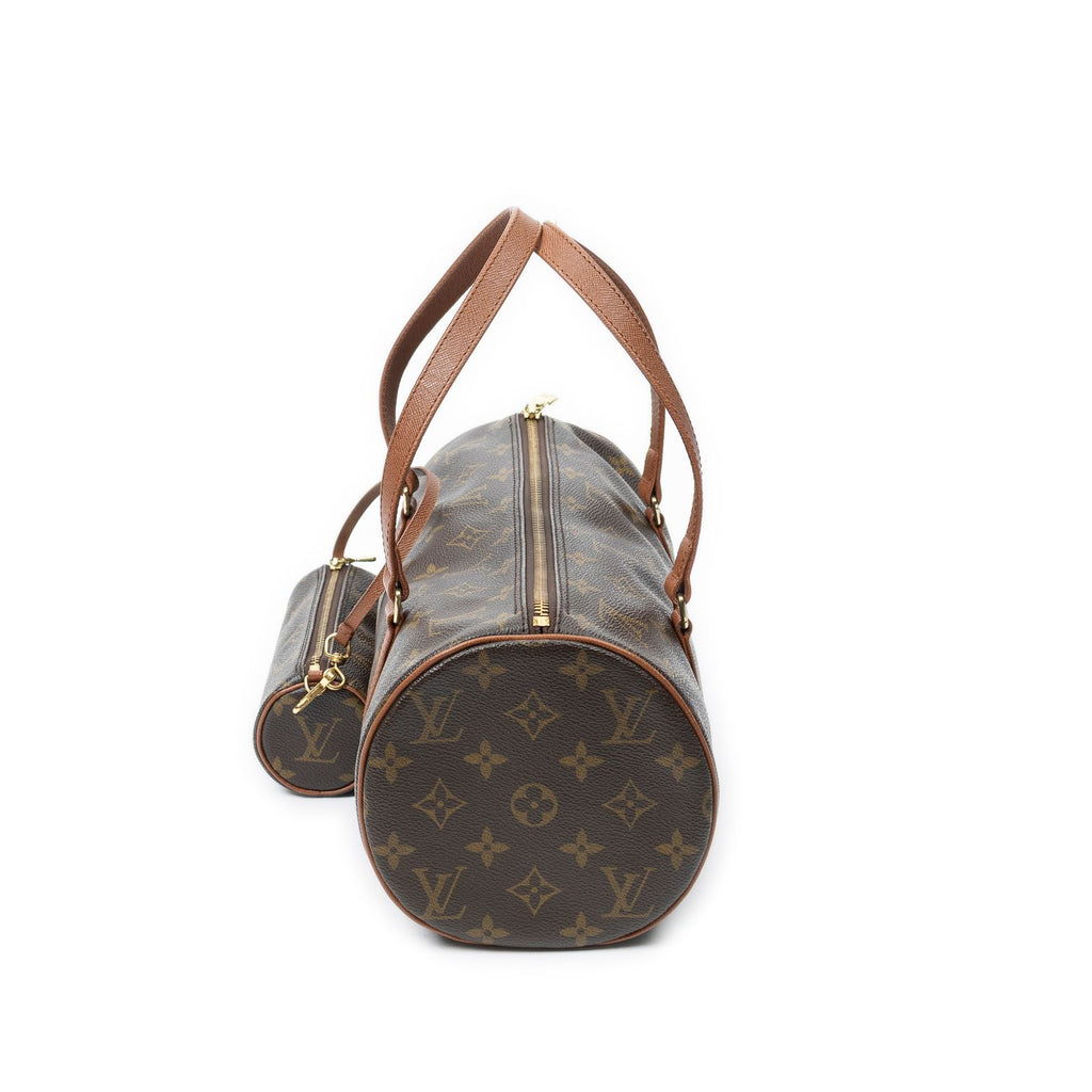 Louis Vuitton Papillon Brown Monogram Canvas Handbag — view 3