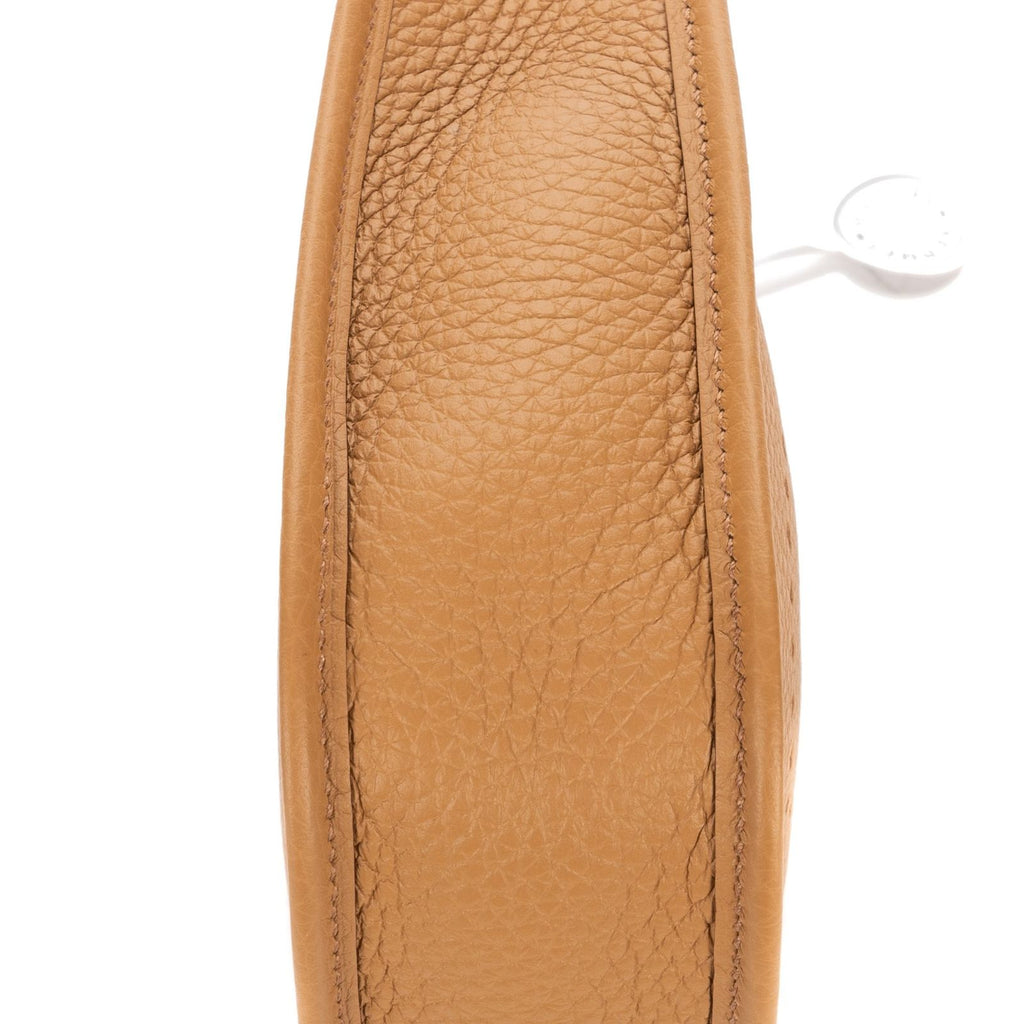 Hermes Evelyne 16 Amazonebiscuit Camel Clemence Leather Handbag — view 8