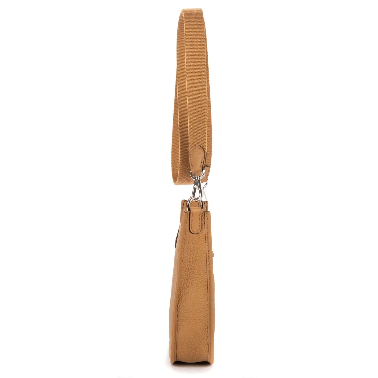 Hermes Evelyne 16 Amazonebiscuit Camel Clemence Leather Handbag — view 4