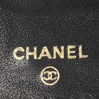 Chanel CC Timeless French Purse Wallet Black Caviar Leather — view 5