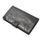 Chanel CC Timeless French Purse Wallet Black Calfskin Leather — view 2