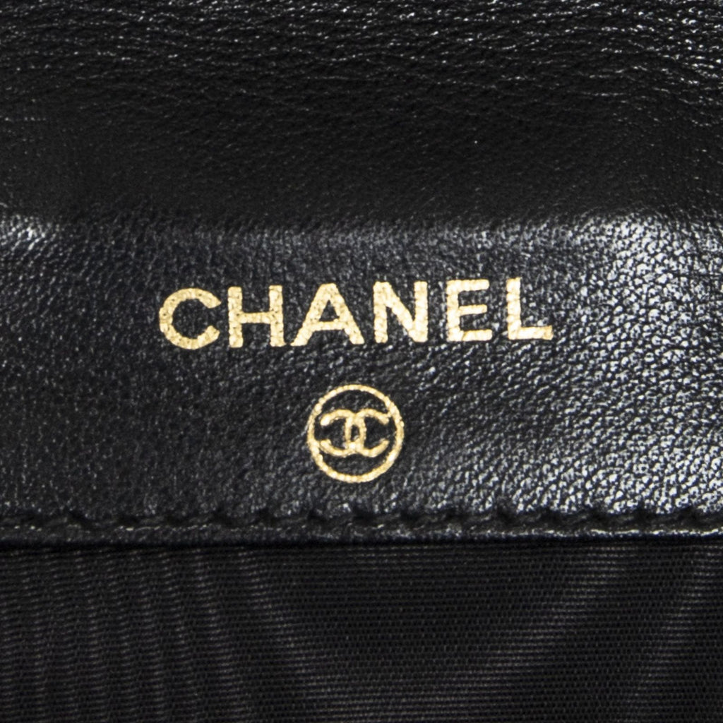 Chanel Timeless Bifold Wallet Black Caviar Leather — view 5