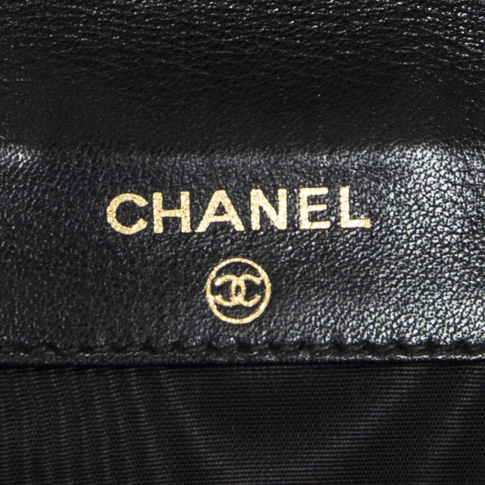 Chanel Timeless Bifold Wallet Black Caviar Leather — view 5