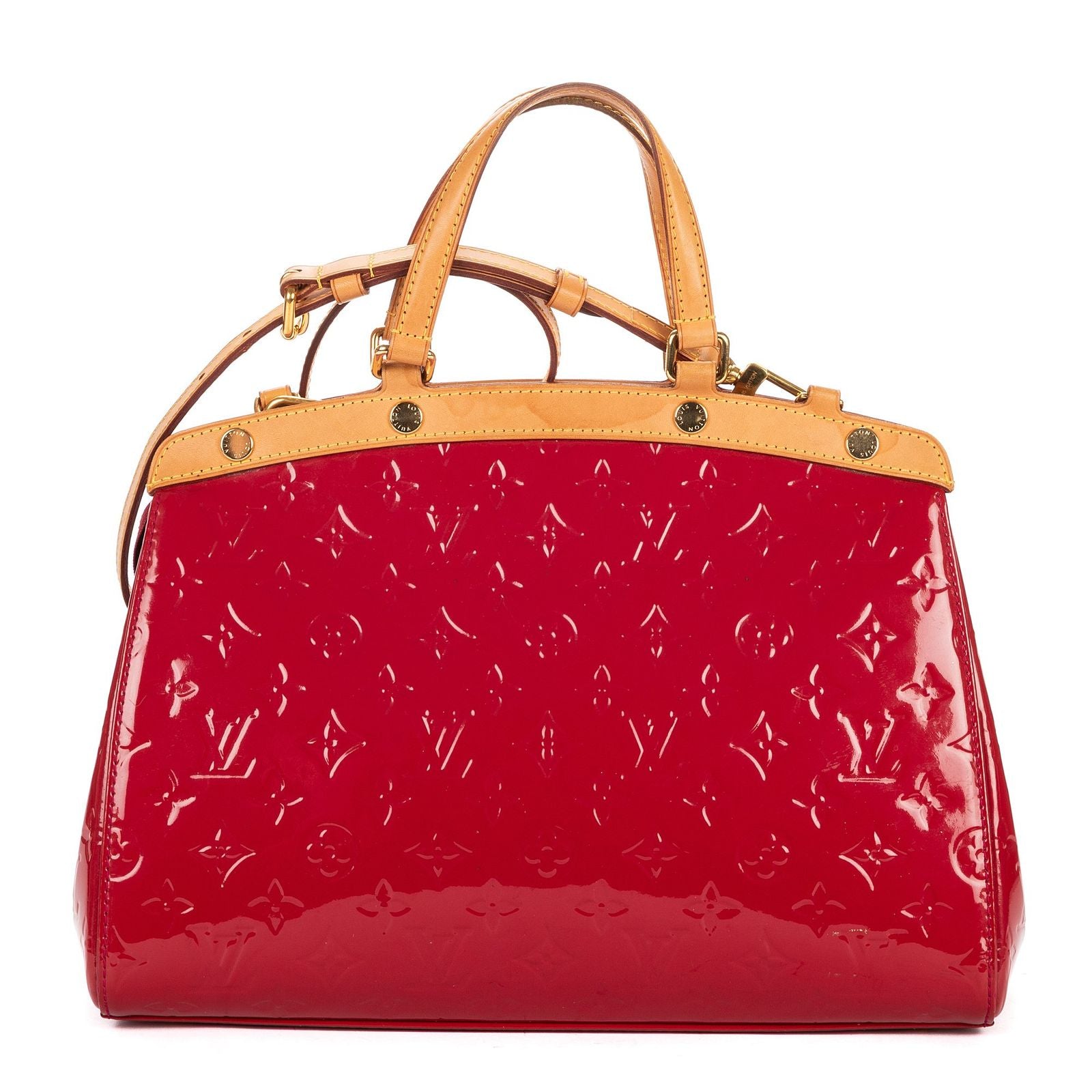 Louis Vuitton Blair Red Monogram Vernis Messenger — view 5