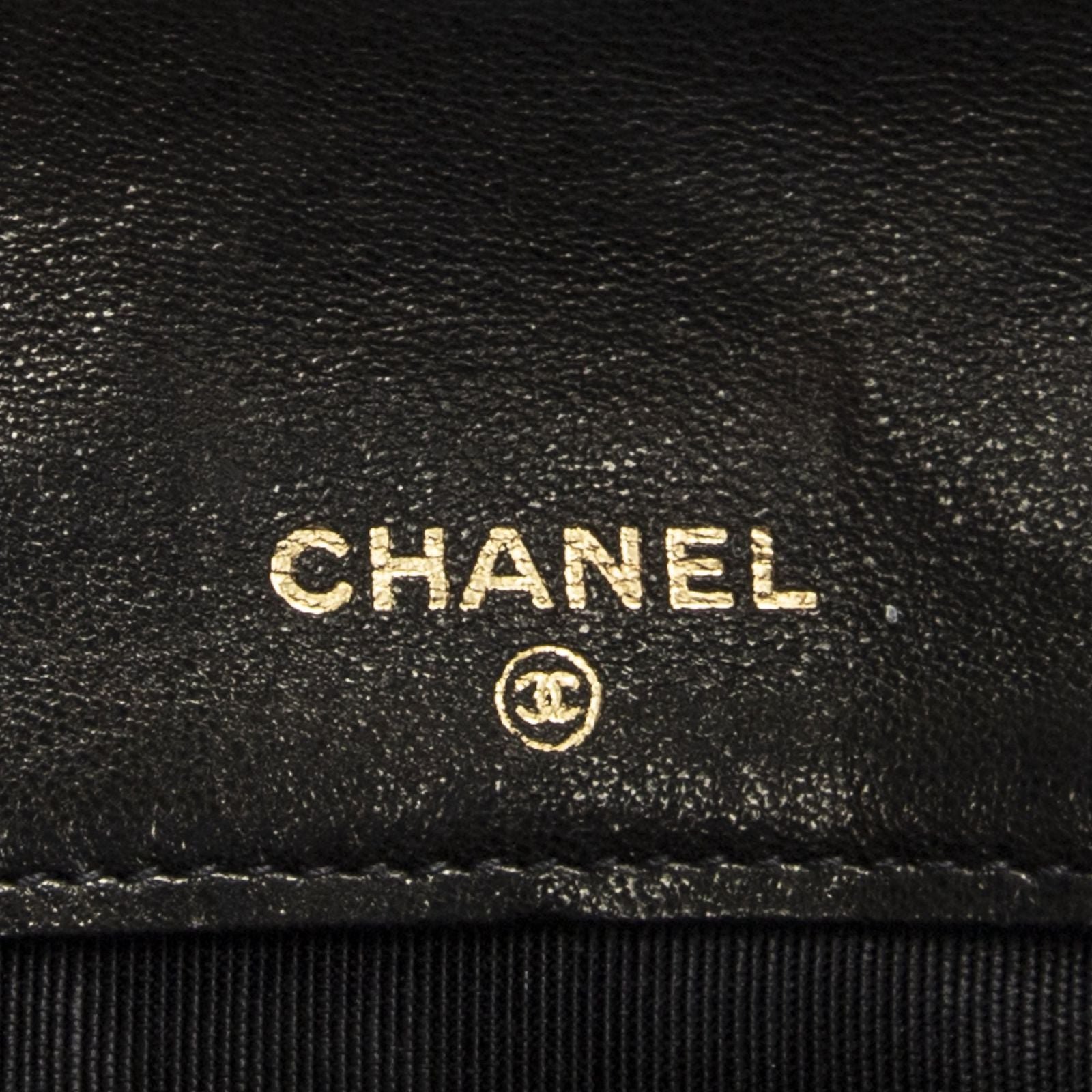 Chanel Envelope Wallet Black Double Quilted Stitch Leather — view 5