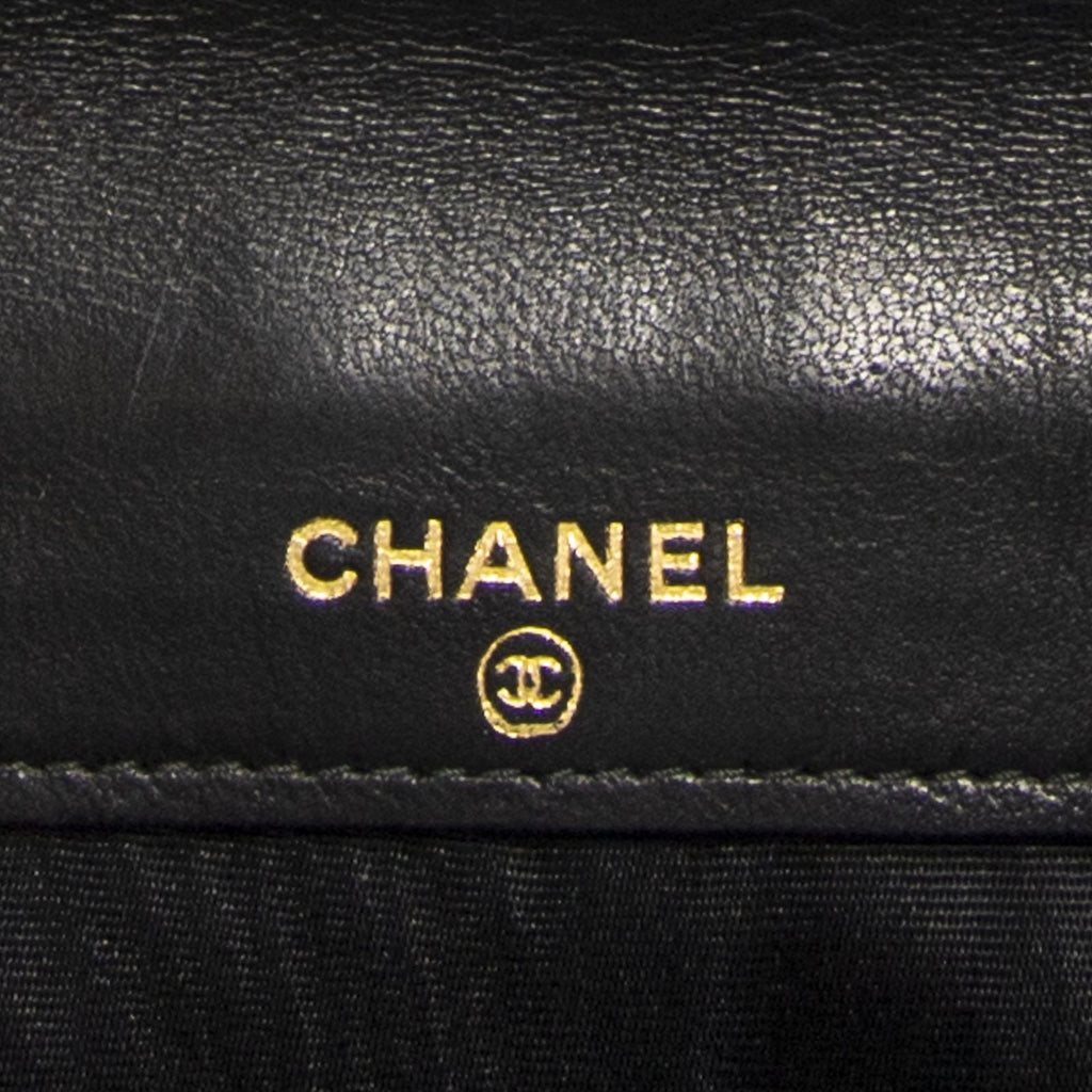 Chanel Timeless Bifold Wallet Black Caviar Leather — view 5