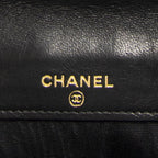 Chanel Timeless Bifold Wallet Black Caviar Leather — view 5