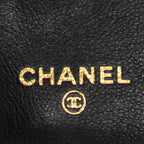 Chanel CC Timeless French Purse Wallet Black Caviar Leather — view 5