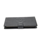 Chanel CC Timeless French Purse Wallet Black Caviar Leather — view 3