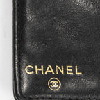 Chanel CC Timeless French Purse Wallet Black Caviar Leather — view 5
