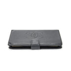 Chanel CC Timeless French Purse Wallet Black Caviar Leather — view 3