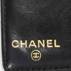 Chanel CC Timeless French Purse Wallet Black Caviar Leather — view 5