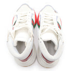 Gucci Rhyton High Top Sneakers Cut White Green — view 4