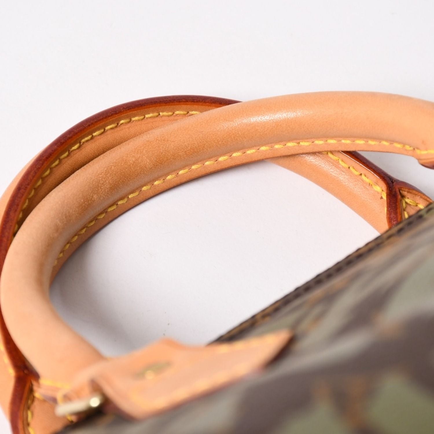 Louis Vuitton Handbag Speedy 30 Monogram Graffiti Khaki Gold — view 8