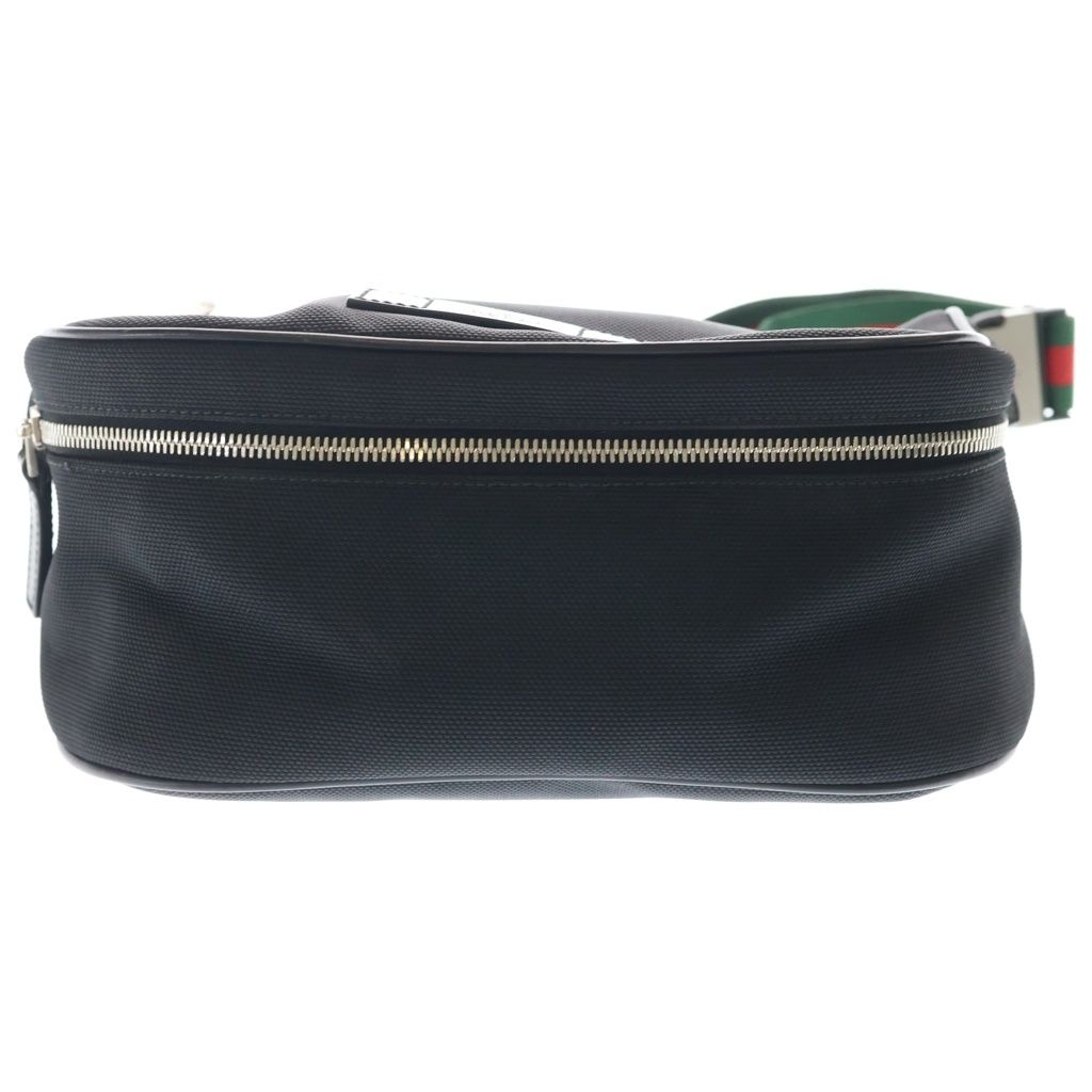 Gucci Sherry Line Nylon Leather Belt Bag Black