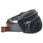 Gucci Sherry Line Nylon Leather Belt Bag Black — view 3