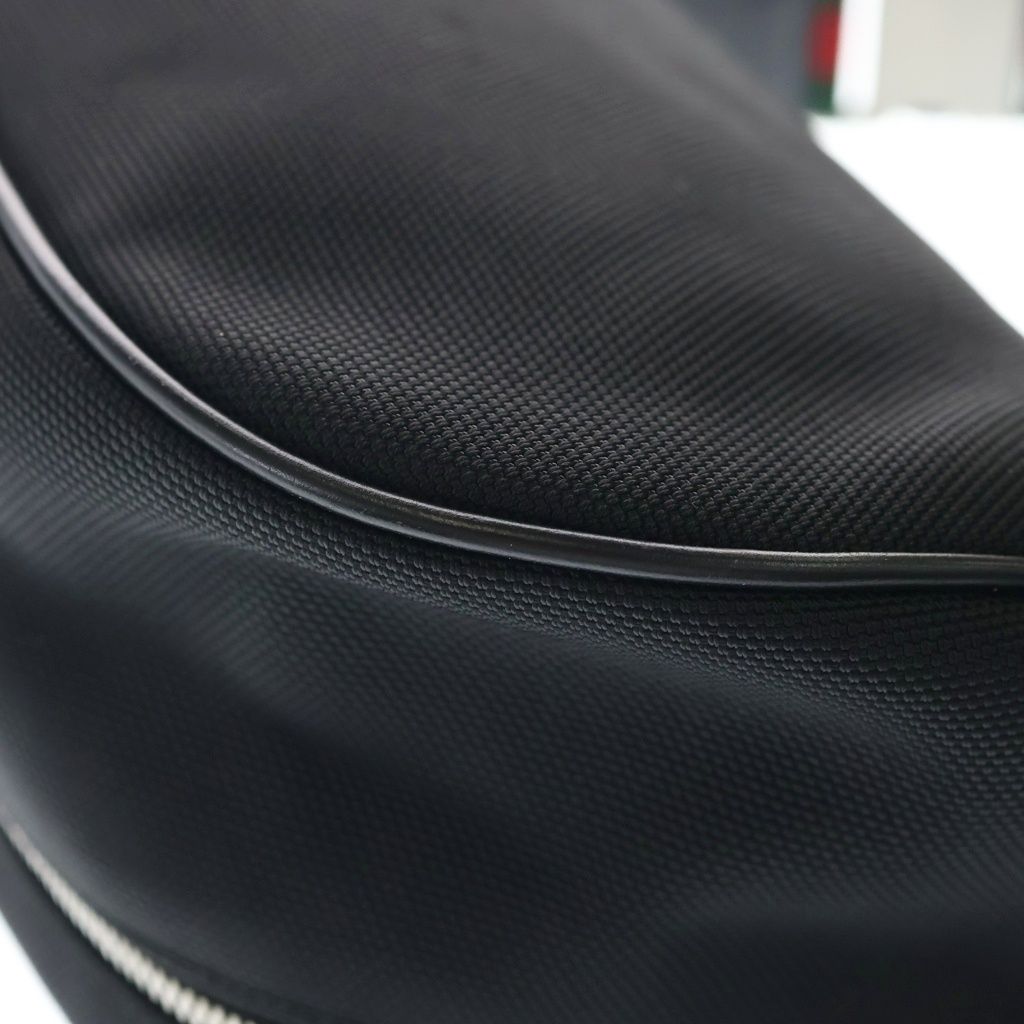 Gucci Sherry Line Nylon Leather Belt Bag Black — view 5