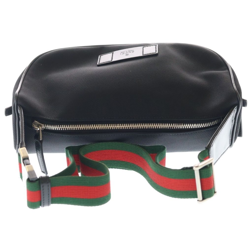 Gucci Sherry Line Nylon Leather Belt Bag Black — view 2