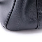 Prada Saffiano Galleria Small Leather 2-Way Shoulder Bag Black — view 7