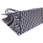 Dior Book Tote Oblique Canvas Navy Initial YM — view 6