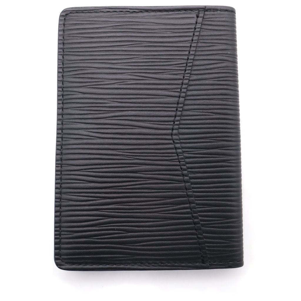 Louis Vuitton Epi Organizer de Poche Card Case Noir Leather Black — view 2