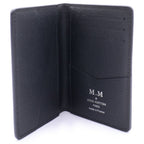 Louis Vuitton Epi Organizer de Poche Card Case Noir Leather Black — view 4