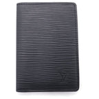 Louis Vuitton Epi Organizer de Poche Card Case Noir Leather Black