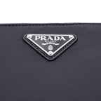 Prada Tessuto Nero Nylon Clutch Pouch Black — view 6
