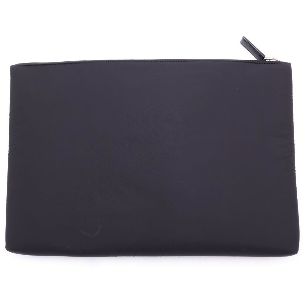 Prada Tessuto Nero Nylon Clutch Pouch Black — view 2