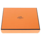 Hermes Bearn Compact Epsom Gold Bifold Wallet Black — view 6