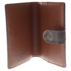 Louis Vuitton Monogram Agenda Mini Leather Notebook Cover Card Case Brown — view 4