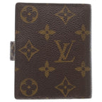 Louis Vuitton Monogram Agenda Mini Leather Notebook Cover Card Case Brown — view 2