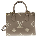Louis Vuitton On The Go PM Monogram Empreinte Leather 2-Way Bag Tourtorelle