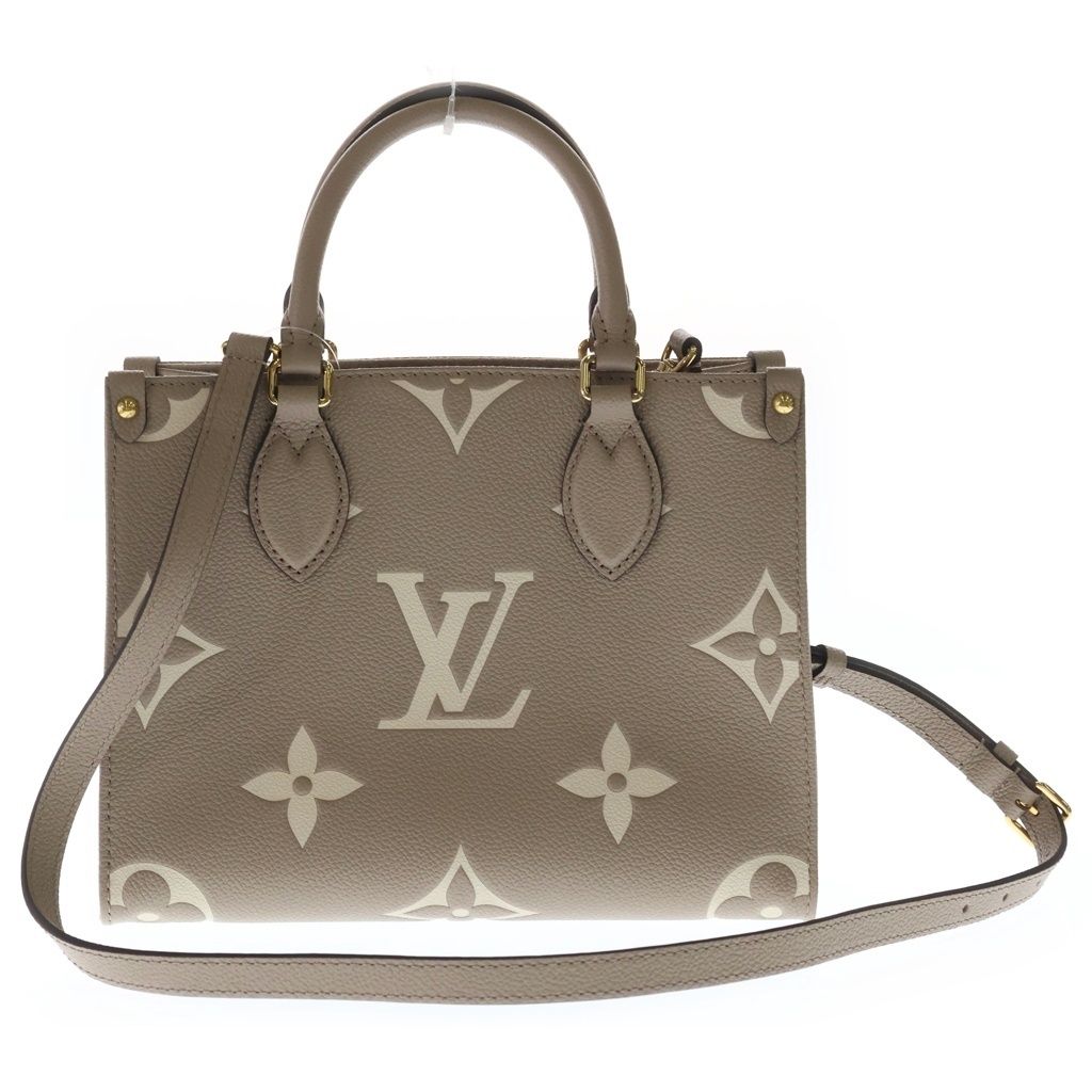 Louis Vuitton On The Go PM Monogram Empreinte Leather 2-Way Bag Tourtorelle — view 2