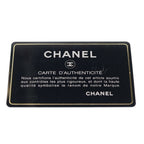 Chanel Sequin Chain Shoulder Bag Flap CC Logo Leather Gold Black — view 8
