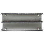 Fendi Peekaboo Icy Small 2-Way Shoulder Bag Gray Leather Silver — view 4