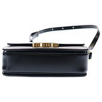 Celine Teen Triomphe Shoulder Bag Black Shiny Calfskin Gold — view 4