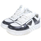 Prada Low Cut Sneakers Black White — view 2