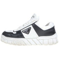Prada Low Cut Sneakers Black White