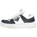 Prada Low Cut Sneakers Black White