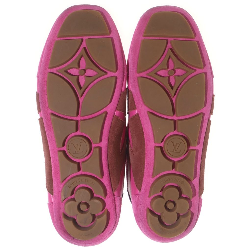 Louis Vuitton LV Sneakers Pink Leather Lace — view 5
