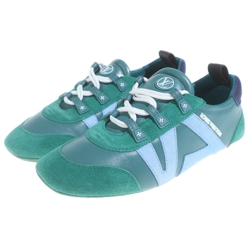 Louis Vuitton LV Sneakers Green — view 2
