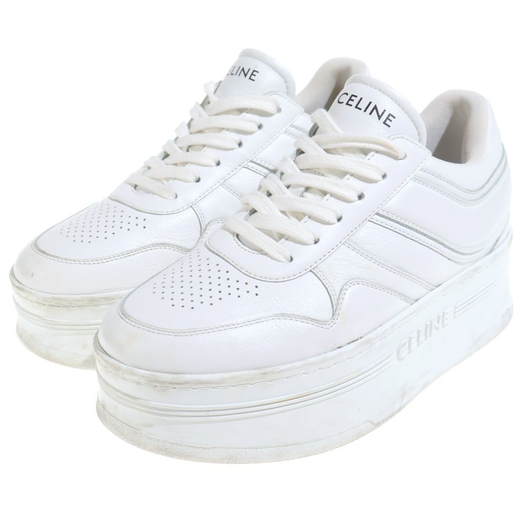 Celine Logo Low Cut Sneakers White — view 2